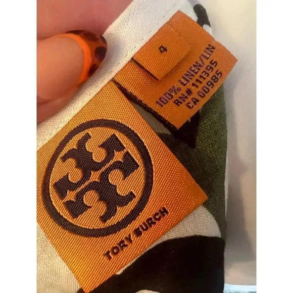 Tory Burch linen dress size 4 - Picture 6 of 6